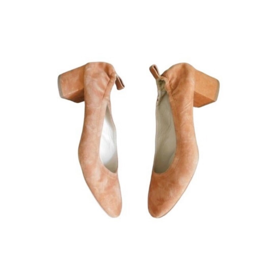 COPY - Everlane ballet pink Day Heel Size 10 Suede